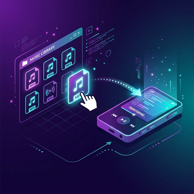 Put music on an MP3 player